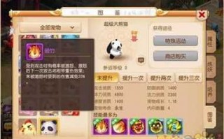 小熊猫梦幻西游攻略，梦幻西游熊猫玩新版本？